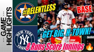 Astros vs Yankees [TODAY] Highlights | 8 Runs Score Innings | Yordan Alvarez [MVP] Game 💥💥💥