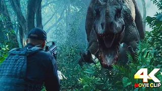 Jurassic World (2015) - It can camouflage scene [4K 60fps]