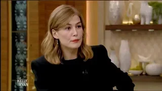 Interview: Rosamund Pike at Live with Kelly and Ryan