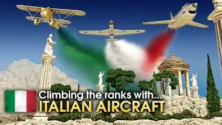 Climbing the ranks with ITALIAN AIRCRAFT / War Thunder