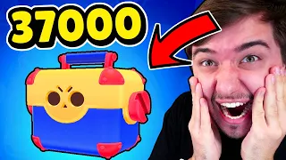 37000 MEGA BOX OPENING! LEGENDARY PUSH! | Brawl Stars