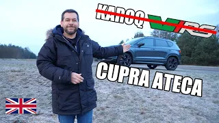 Cupra Ateca - Skoda Karoq vRS You All Wanted (ENG) - Test Drive and Review