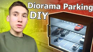 DIY Diorama Parking. Диорама Подземный Паркинг СВОИМИ РУКАМИ