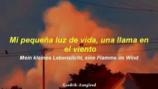 Lacrimosa - Flamme im Wind ; Español - Inglés - HD ᵍᶦᶠ