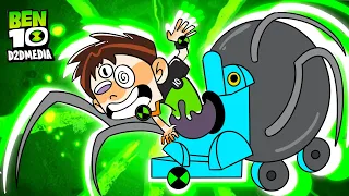 Thomas the Train Spider, Spider Car, Spider House - Ben 10 Transformation