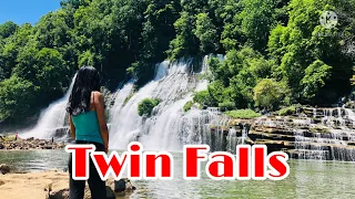 Exploring Twin Falls, Rock Island State Park,Tennessee