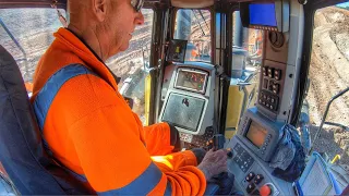 Cat D11T in Cab View