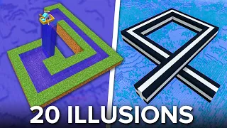 20 Illusions In Minecraft That Seem FAKE