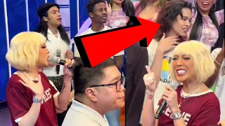 PAGTRATO NI VICE GANDA SA LIVE AUDIENCE NG ITS SHOWTIME NAKUNAN NG VIDEO