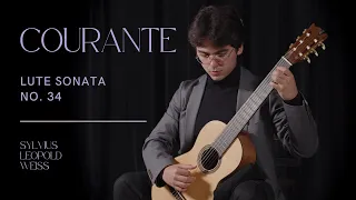 Courante from Lute Sonata No. 34 in D Minor (Silvius Leopold Weiss)