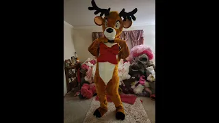 Reindeer Plush Suit Full suit video