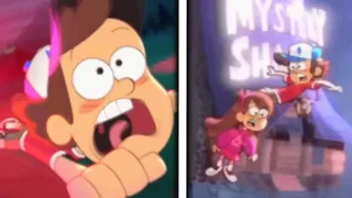 LOST Gravity Falls Early Footage FOUND!