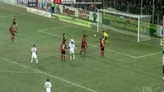 Lewandowski 2nd goal vs Freiurg   SC Freiburg 1-2 Bayern Munchen 20.02.2017
