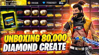 Opening 80000 Rare Weapon Crates😨😨- Garena Free Fire