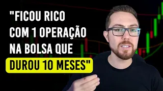 A OPERAÇÃO COM OPÇÕES LONGAS QUE ESTÁ COM R$64.740.000 MILHÕES DE LUCRO NO BRASIL