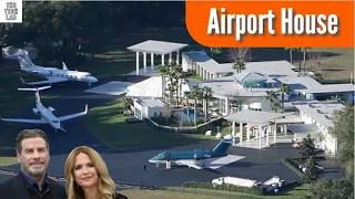 John Travolta's House Is A Functional Airport With 2 Runways For His Private Planes