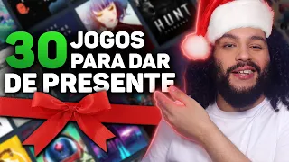 Não sabe que jogo dar de presente? Deixa que eu te ajudo!