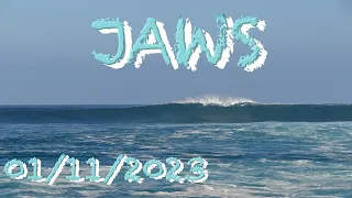 Surfing JAWS as the largest swell of the season arrives