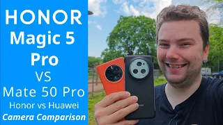 Magic 5 Pro vs Mate 50 Pro - Honor vs Huawei - Camera Comparison