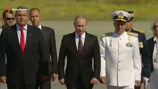 Владимир Путин прибыл в Афины