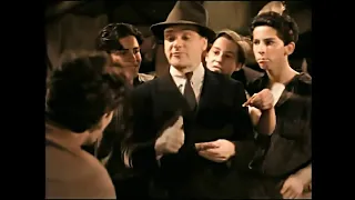 James Cagney & The Dead End Kids | Colorized Clip from "Angels with Dirty Faces"