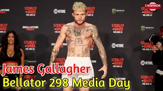 James Gallagher Media Day | Bellator 298