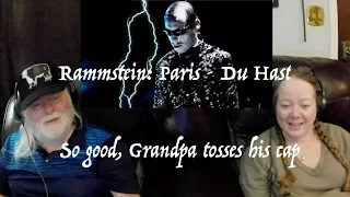 Rammstein: Paris - Du Hast WILD FUN!!! Grandparents from Tennessee (USA) react - first time reaction