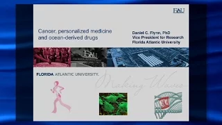 Daniel FLYNN 10/21/15 Cancer, Personalized Medicine, and Ocean-derived Drugs