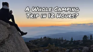 San Bernardino National Forest CAMPING!! [Keller Peak]