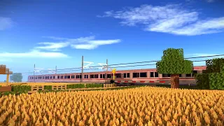 Minecraft Train Animation (Test Model)