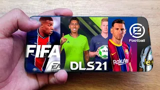 DREAM LEAGUE SOCCER 2021 vs FIFA 21 MOBILE vs PES 2021 MOBILE ¿Cuál es Mejor?