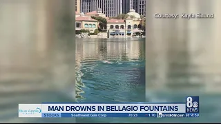 Witness recounts Bellagio Fountains drowning incident