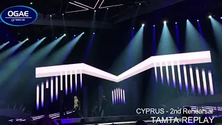 CYPRUS 2019- Tamta - Replay - 2nd Rehearsal