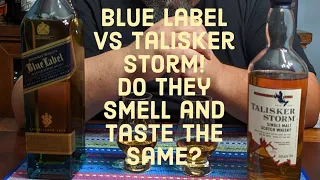 Johnny Walker Blue Label vs Talisker Storm: Do they really taste the same? Blind taste test