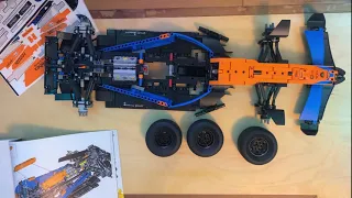Lego Technic McLaren F1 2022 (42141) Timelapse