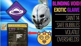 The Sentinel And The Blinding Stick! VOID Saint 14 BLINDING Build Destiny 2 Lightfall