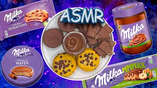 Filling Platter ASMR | Opening Milka Chocolate and Cookies