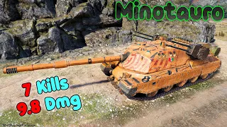 Controcarro 3 Minotauro - 7 Frags 9.8K Damage by player Deusa7