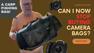 Camera Or Travel Bag For DJI Osmo Pocket 3, DJI Mini Drone, Sony ZV E10 - Carp Fishing Bag