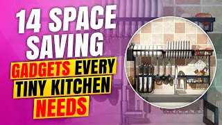 🔥 14 Space-Saving Gadgets Every Tiny Kitchen Needs | Jansen's DIY