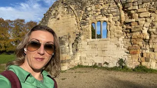 Live from the ruins of St Oswald’s Priory, Gloucester