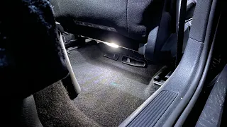 VW Golf MK7 (5G) footwell light retrofit (part 3)