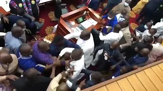 Brawl in Ghana's parliament over proposed e-levy