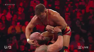 WWE RAW BRAUN STROWMAN VS CHAD GABLE 10/03/22