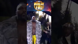 Swerve Strickland & Prince Nana Last Entrance of 2023 - AEW's Worlds End