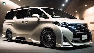 2025 Toyota Alphard Has Been Unveiled - Premium Hybrid Minivan!!!