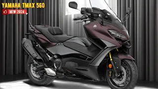 NEW 2024 YAMAHA TMAX 560 equipped with various advanced features with the most extreme performance