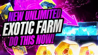 Destiny 2 - New UNLIMITED EXOTIC FARM Fastest Way To Get Exotics!