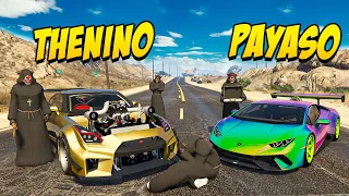 Los PAYASOS me ELIMINARON mis autos MÁS POTENTES 😰 Gta Rp