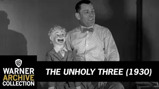 Lon Chaney's Only Speaking Role | The Unholy Three | Warner Archive